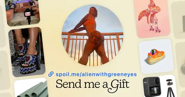 Send gifts to Alien via Spoil Me