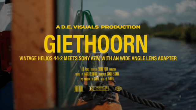 Capturing Giethoorn, Nethelands 