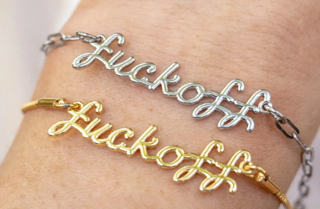Fuck Off Bracelet 