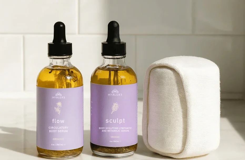 Body Oils For Liver, Lymph, Hormones 