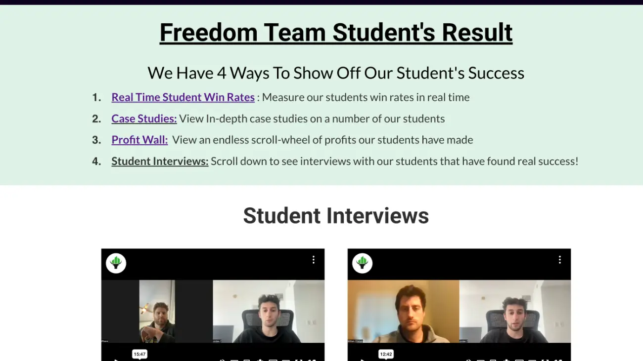 Students Results