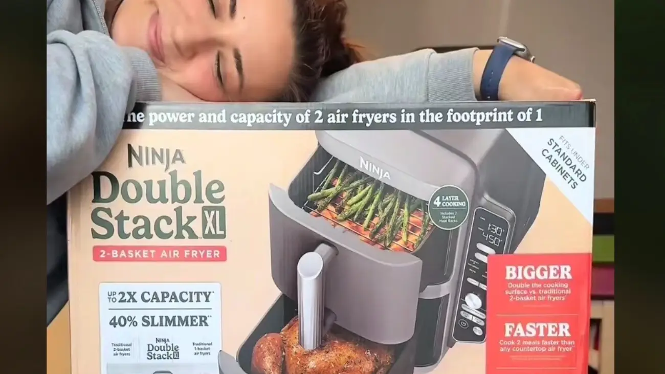 Ninja DoubleStack XL 10 QT, 6-in-1, 2-Basket Air Fryer HSN