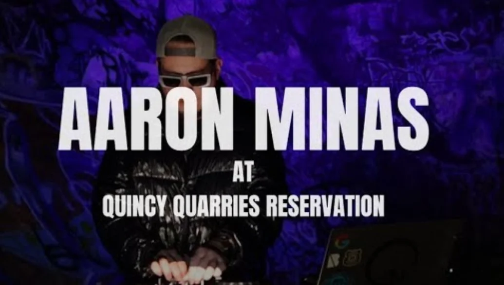 AARON MINAS AT QUINCY QUARRIES RESERVATION 