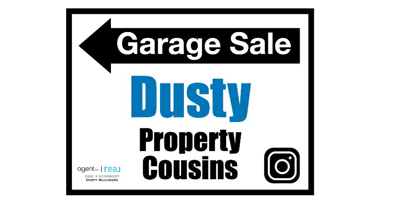 Borrow Garage Sale Signs Here
