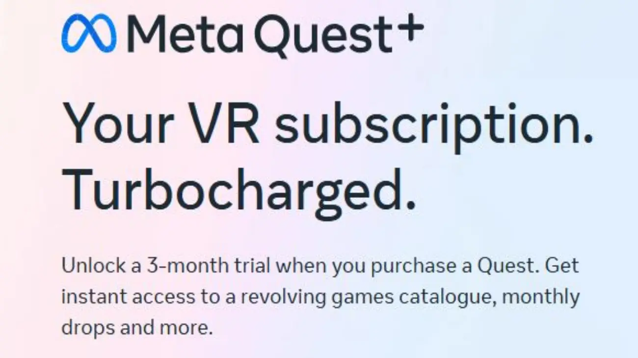 META QUEST+ 3 MONTH TRIAL 