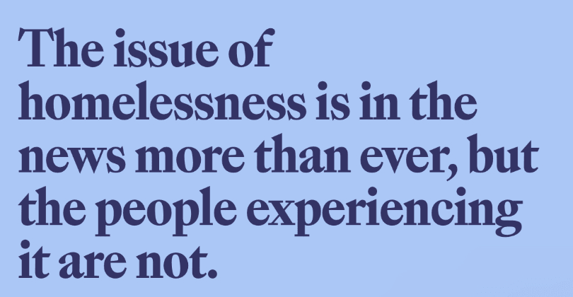 Learn more about being unhoused 🏠