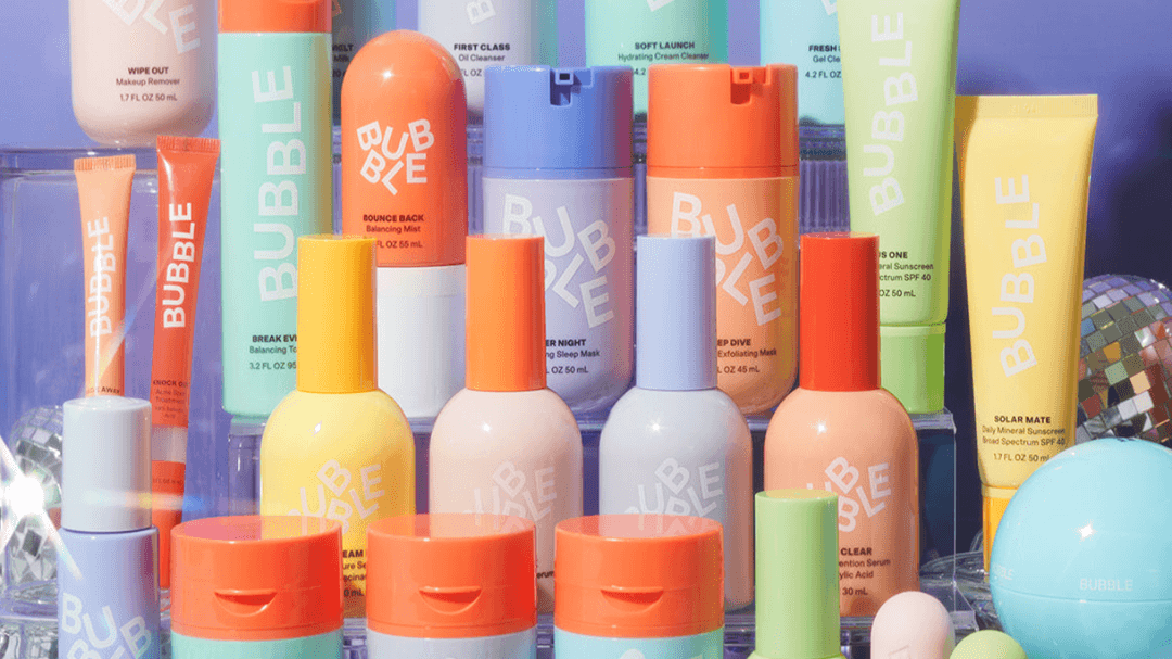 bubble skincare :)