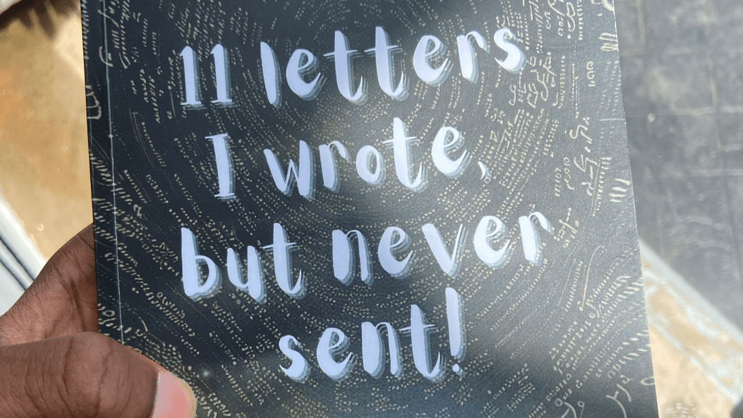 Buy my book “11 letters i wrote, but never sent!”
