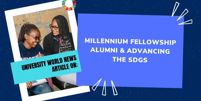 University World News on Millennium Fellows 
