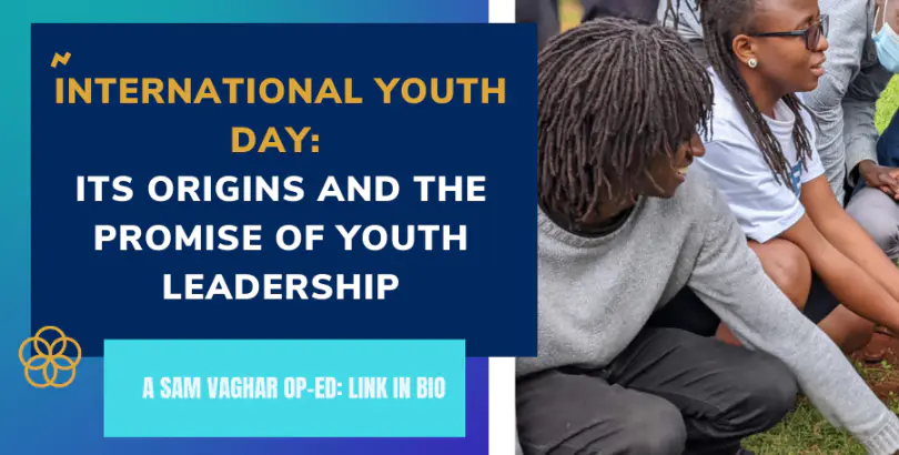 International Youth Day op-ed