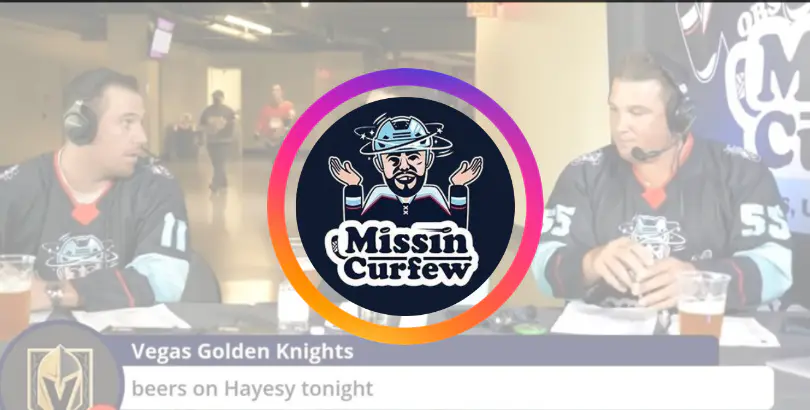 Follow the MISSIN CURFEW PODCAST Instagram