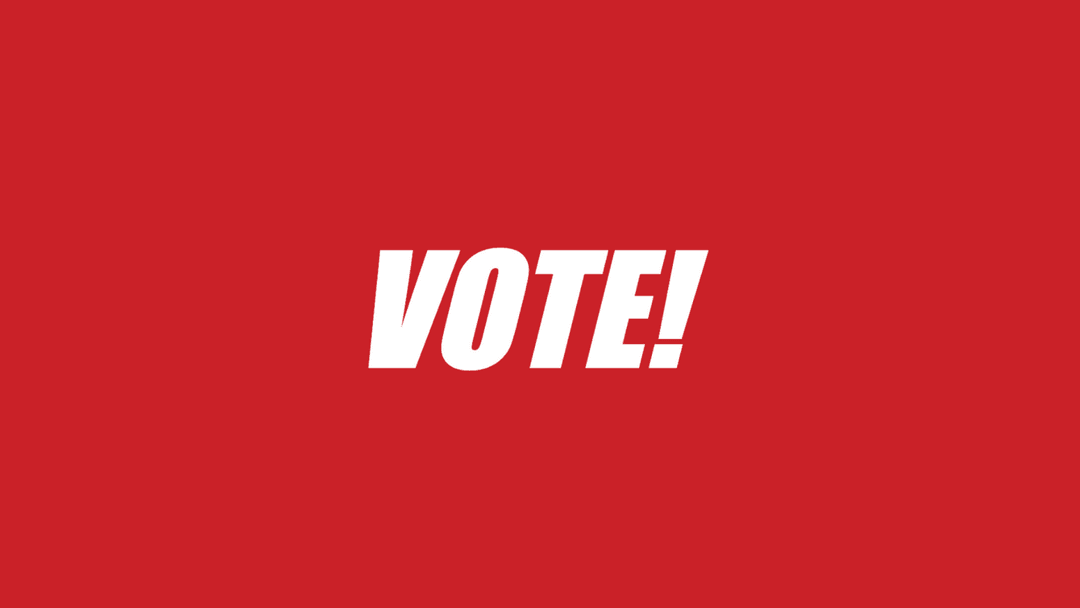 REGISTER TO VOTE & MAKE SURE YOUR VOTE IS COUNTED