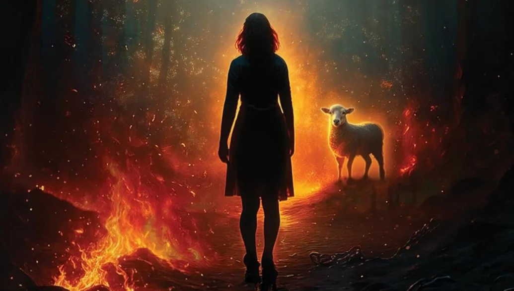 The Witch and The Lamb by Jenny Joy