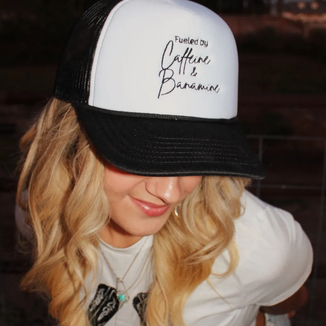 caffeine & banamine hat✨