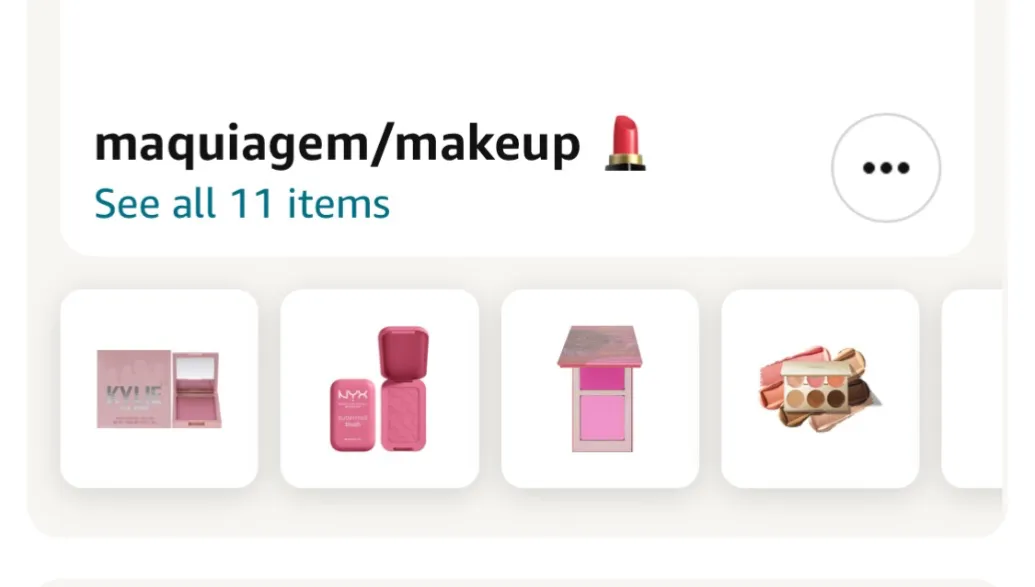 amazon list