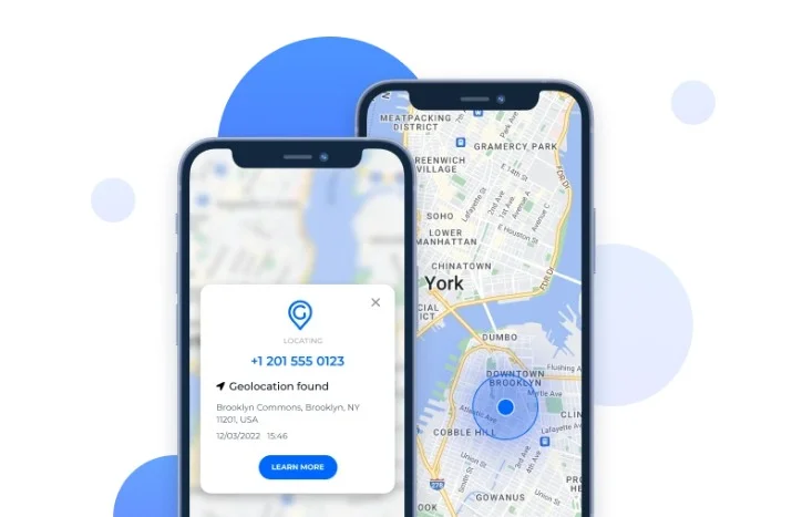 GEOfinder - Locate a phone on a map within minutes