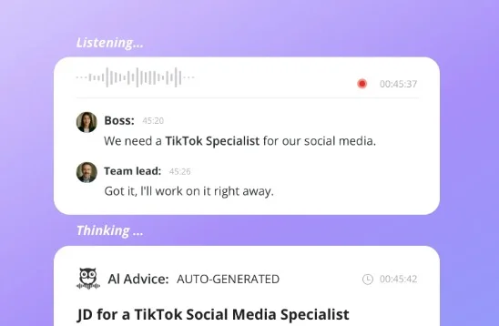 Proactor AI - transcriptions, smart notes, AI tasks 