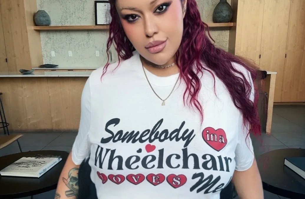SOMEBODY IN A WHEELCHAIR LOVES ME