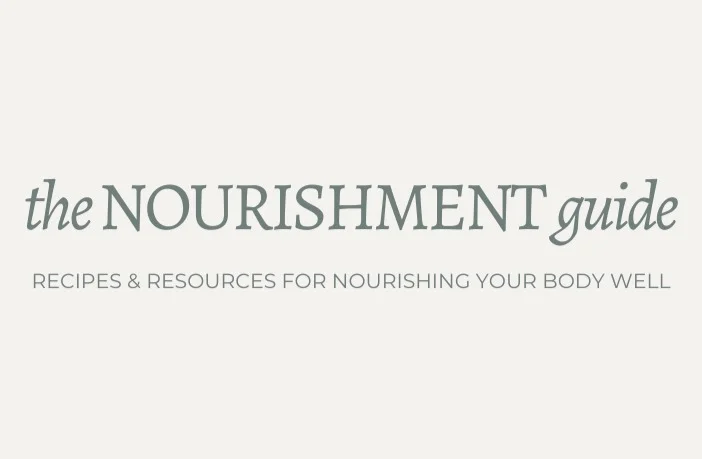 The Nourishment Guide