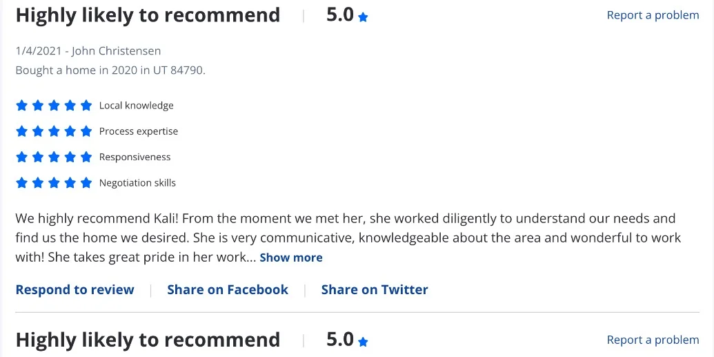 Zillow Reviews
