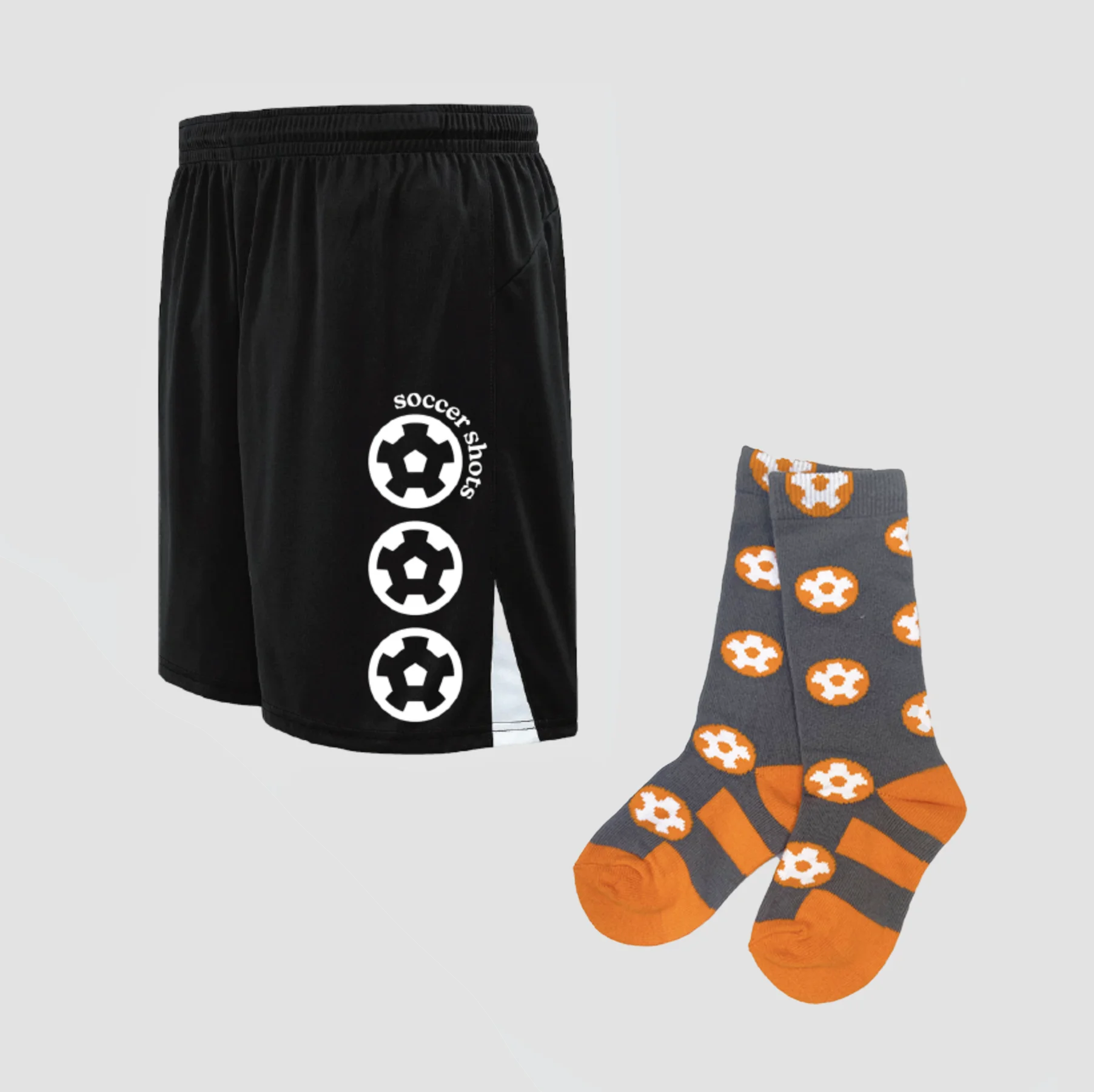 Soccer Shots Shorts & Socks Bundle