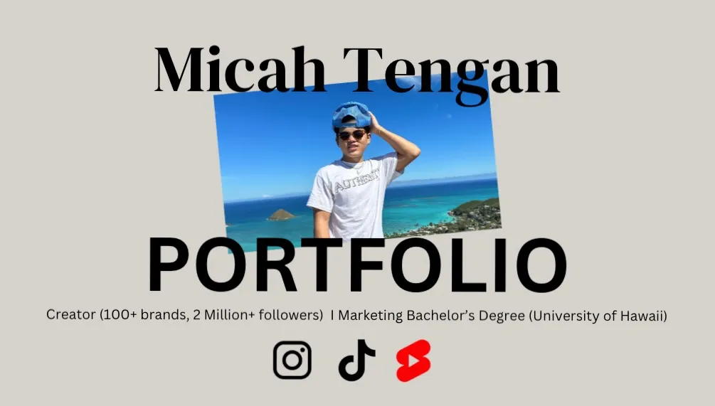 Brand Portfolio (Work with me)