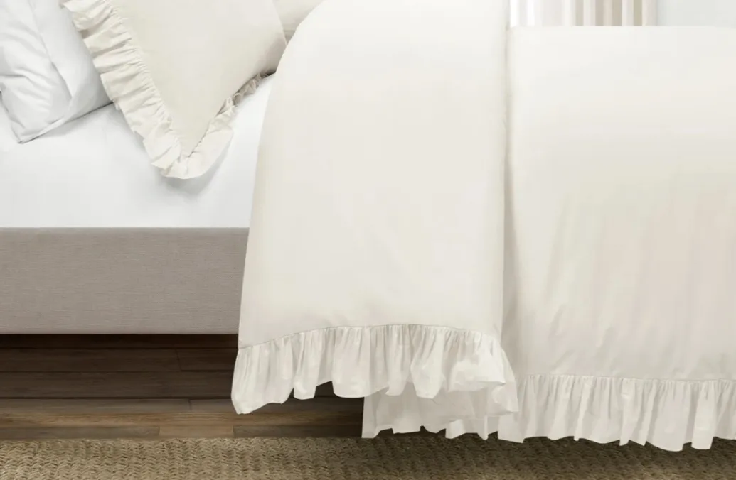 60% OFF RUFFEL DUVET 