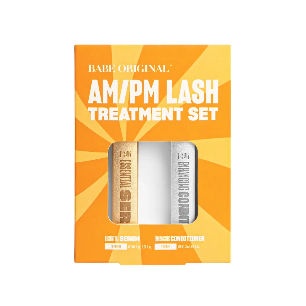 AM/PM lash serum set