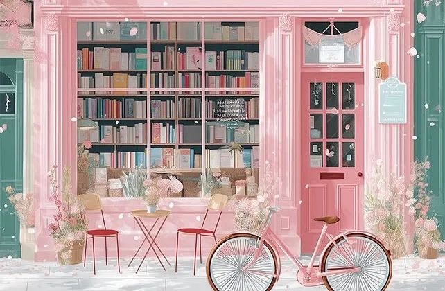 Pretty Pages at Pretty Places 💕 bookstores to wander into ☁️ 