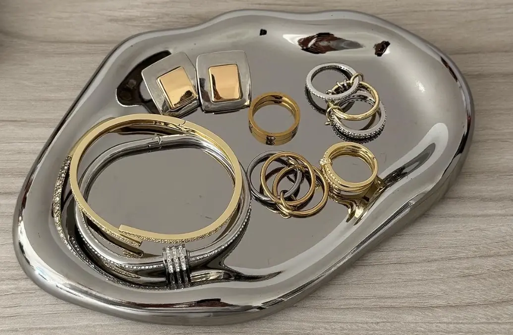 Chrome Jewelry Tray