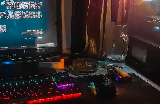 Voice over here