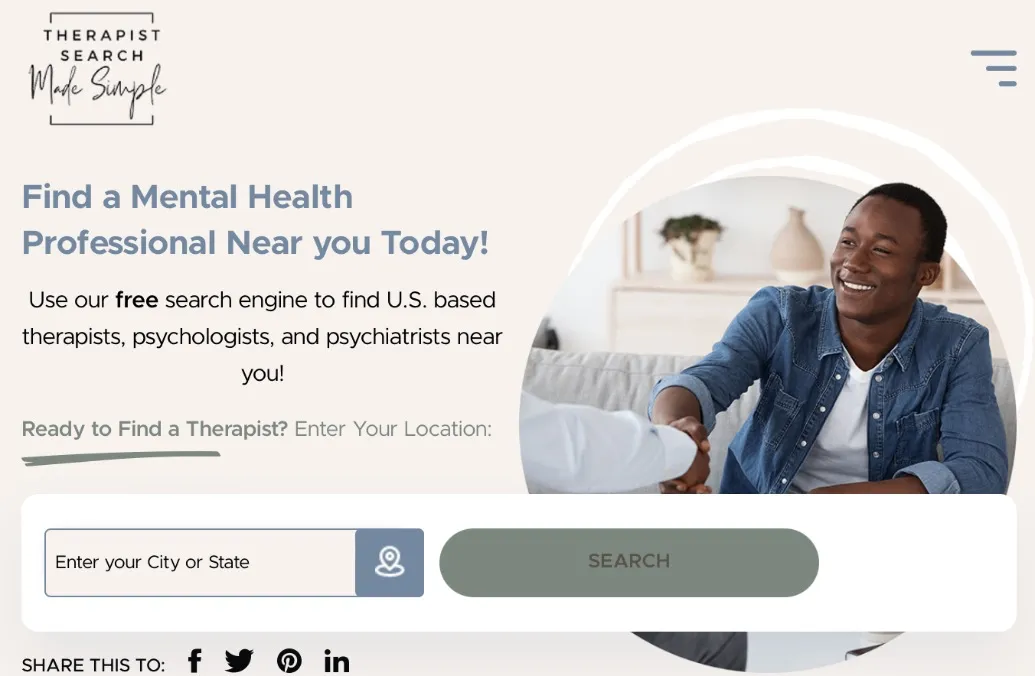 Therapist Search Made Simple (USA)