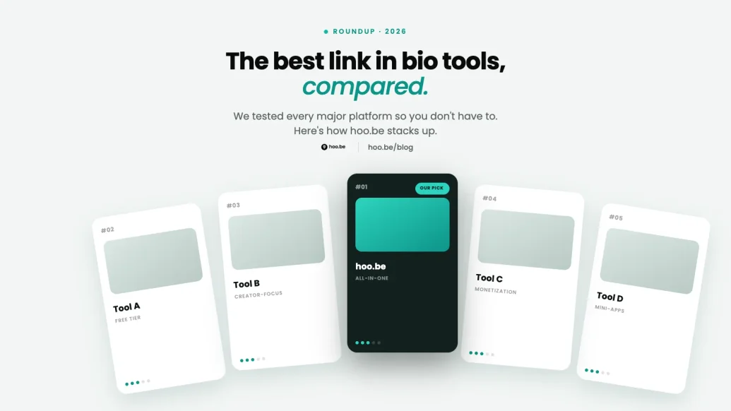 Featured image for Best Linktree Alternatives: Top Link in Bio Tools Compared