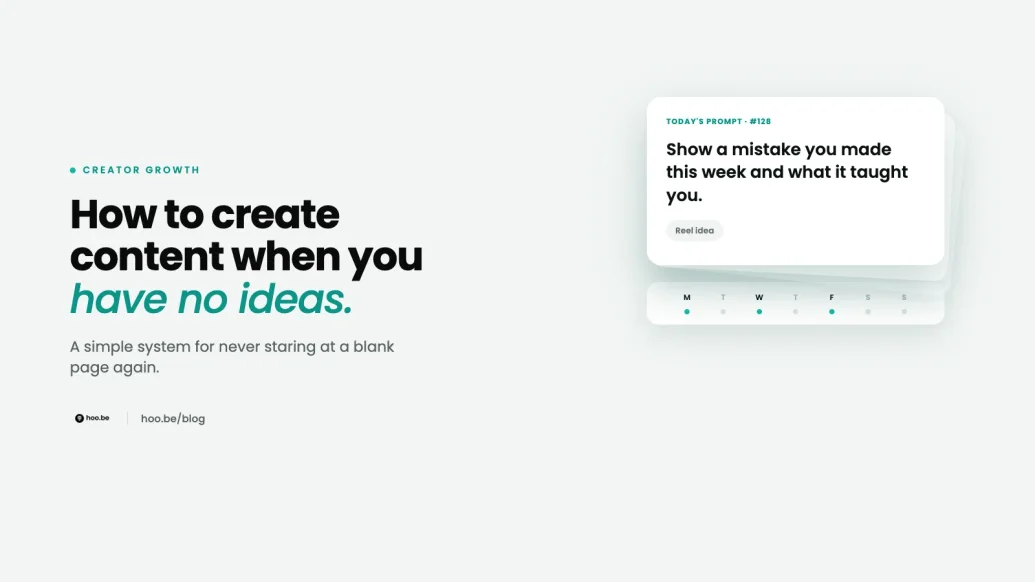 Featured image for How to Create Content When You Have No Ideas