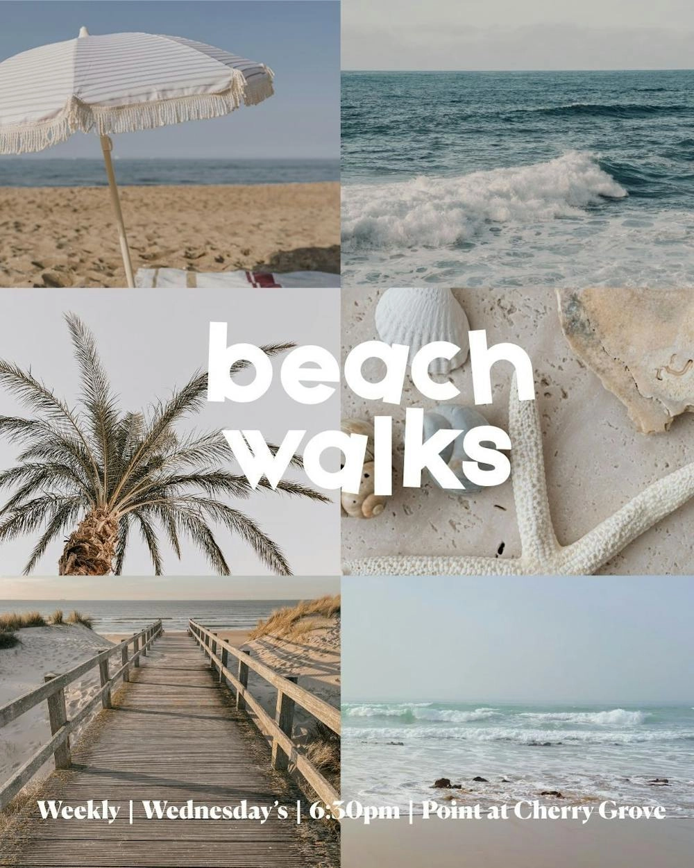 RSVP to Beach Walk | Wednesday, October 28th @ 6pm