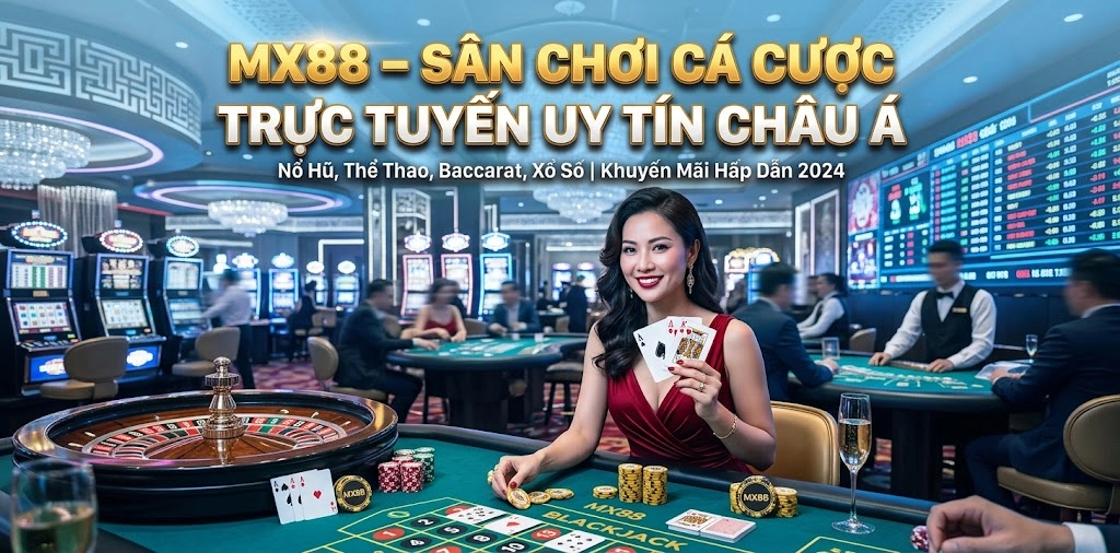 MX88 – Sân Chơi Cá Cược Trực Tuyến Uy Tín Châu Á
