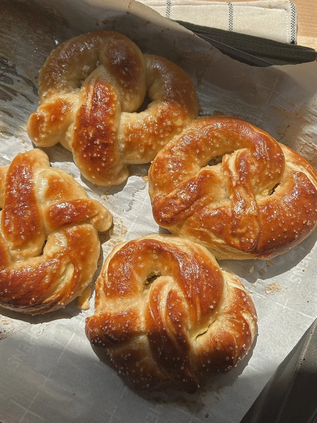 Homemade Buttery Soft Pretzels