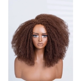Cherry Chocolate Half  Wig