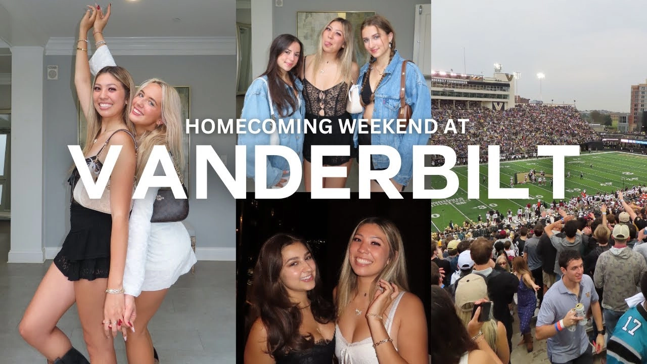 HOCO VLOG @ VANDY: frats, tailgates, football game + more!