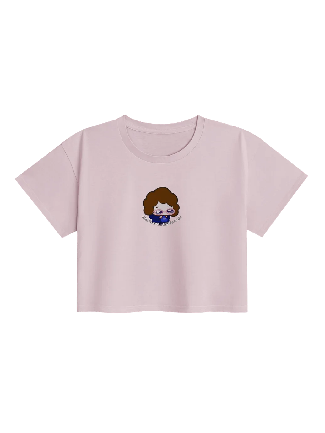 That’s Cool Cartoon Crop Top