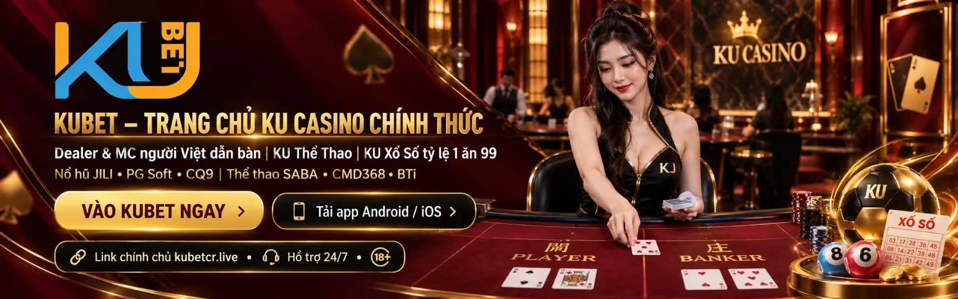 KUBET – Trang Chủ KU Casino Chính Thức Tại Việt Nam
