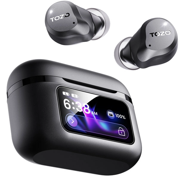 TOZO NC9 Pro Active Noise Cancelling Wireless Earbuds, LDAC Hi-Res Audio