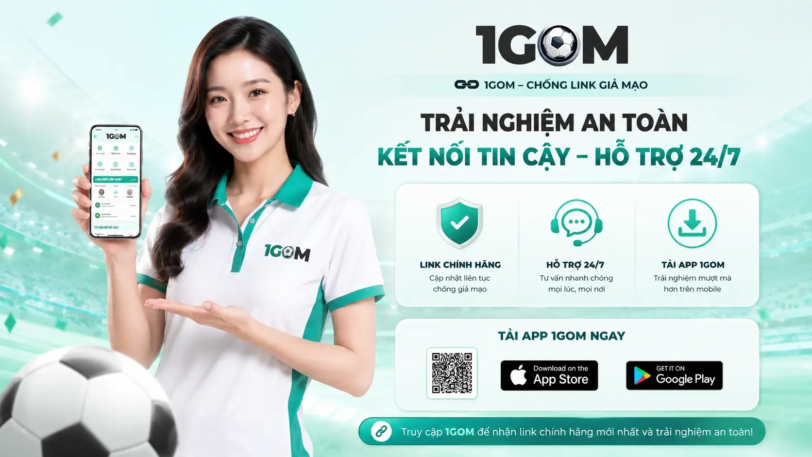 1GOM🎖️ Link Vào Bóng, Link Nhà Cái, Trực Tiếp Bóng Đá 2026