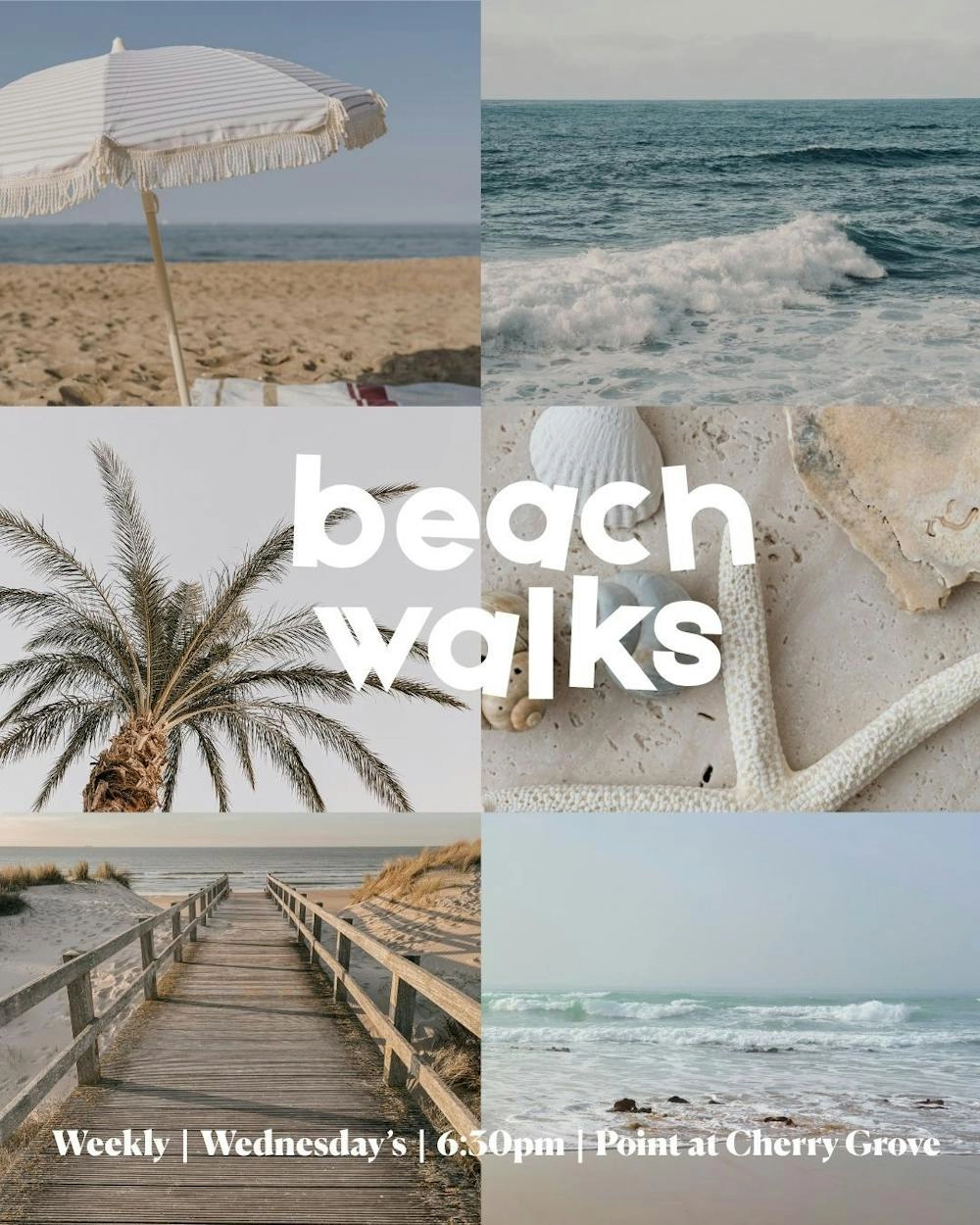 RSVP to Beach Walk | Wed, Sept 30th @ 6:30pm