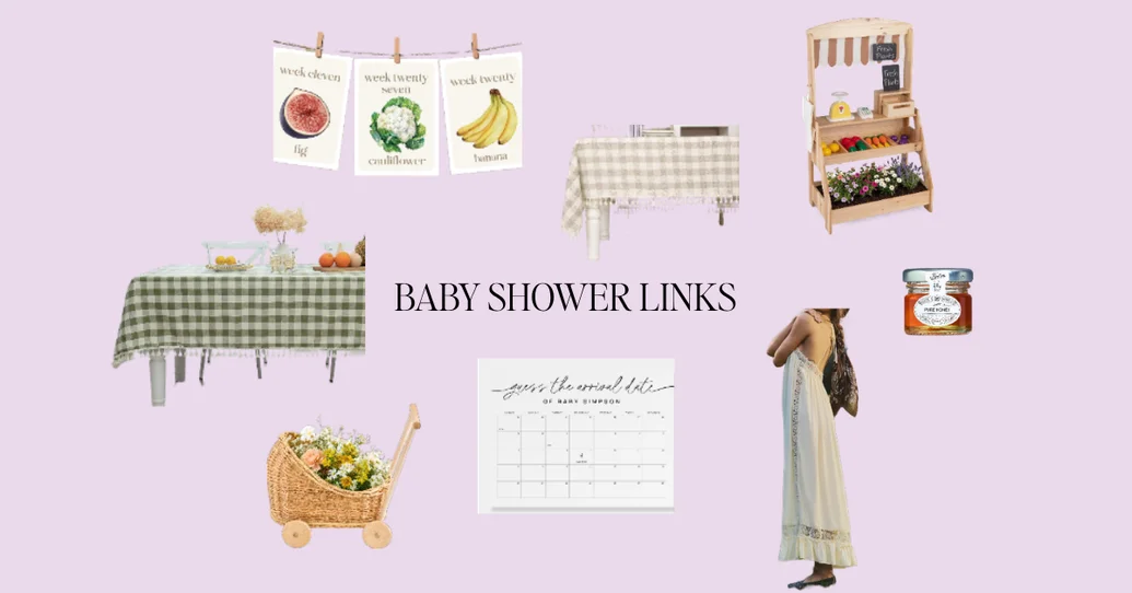 Baby Shower Links