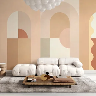 Our playroom wallpaper!