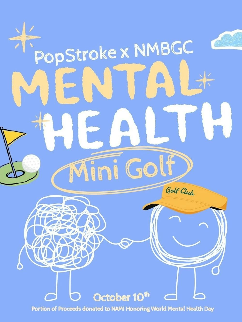 RSVP to PopStroke x NMBGC Benefiting NAMI | Saturday, October 10th @9:30am $$