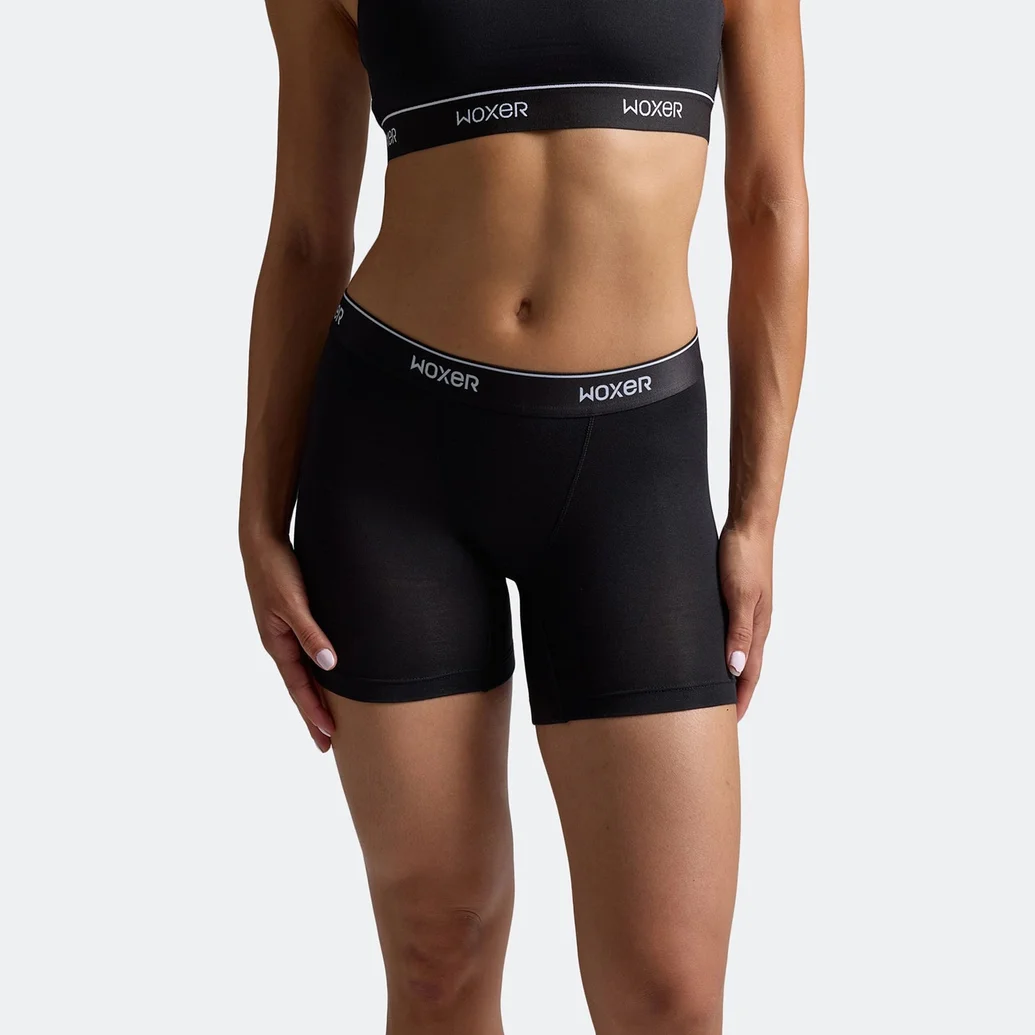 Baller Black 2.0 | Women's Boxer's & Boy Shorts | Woxer
