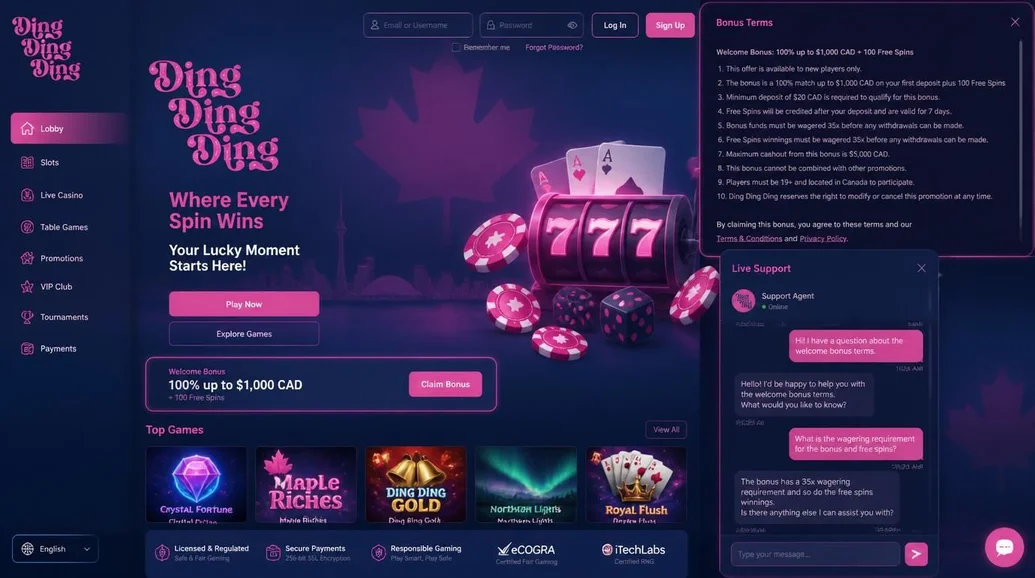 Ding Ding Ding casino official site UK ⭐️ Play mobile slots, online gambling