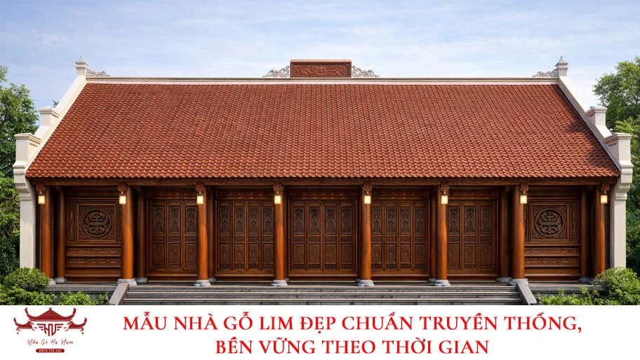 Top Mẫu Nhà Gỗ Lim Đẹp Chuẩn Truyền Thống Việt Nam